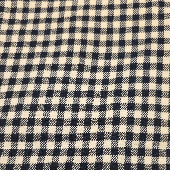 J. Crew Black and White Checkered Cropped Pants - Picture 6 of 10